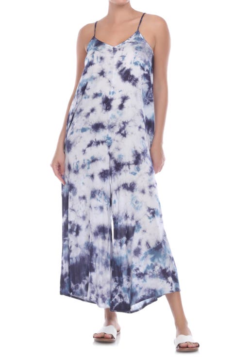 Tie Dye Wide Leg Jumpsuit
