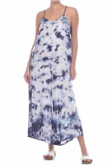 BOHO ME Tie Dye Wide Leg Jumpsuit