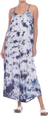 BOHO ME Tie Dye Wide Leg Jumpsuit