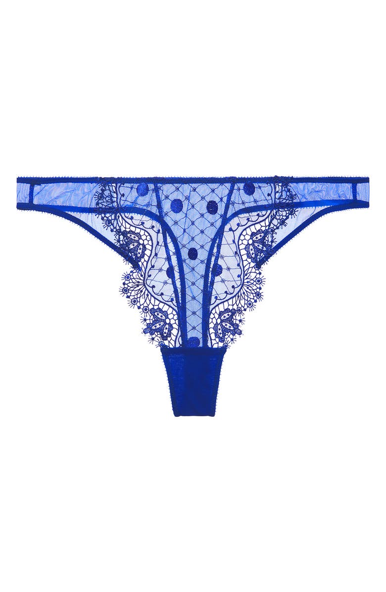 Dita Von Teese Vedette G-String, Alternate, color, Capri Blue