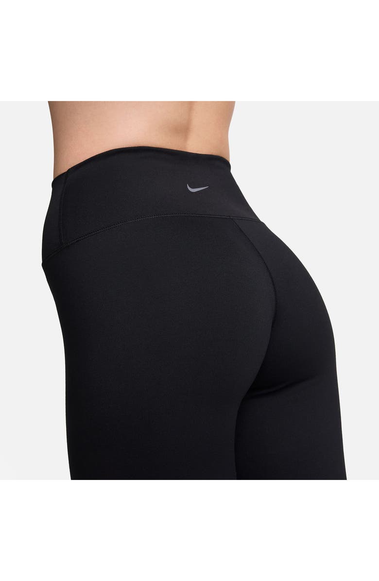Nike One Dri-FIT High Waist Capri Leggings, Alternate, color, Black