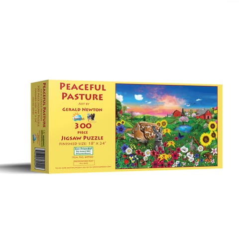 Peaceful Pastures 300 piece Jigsaw Puzzle for Adults