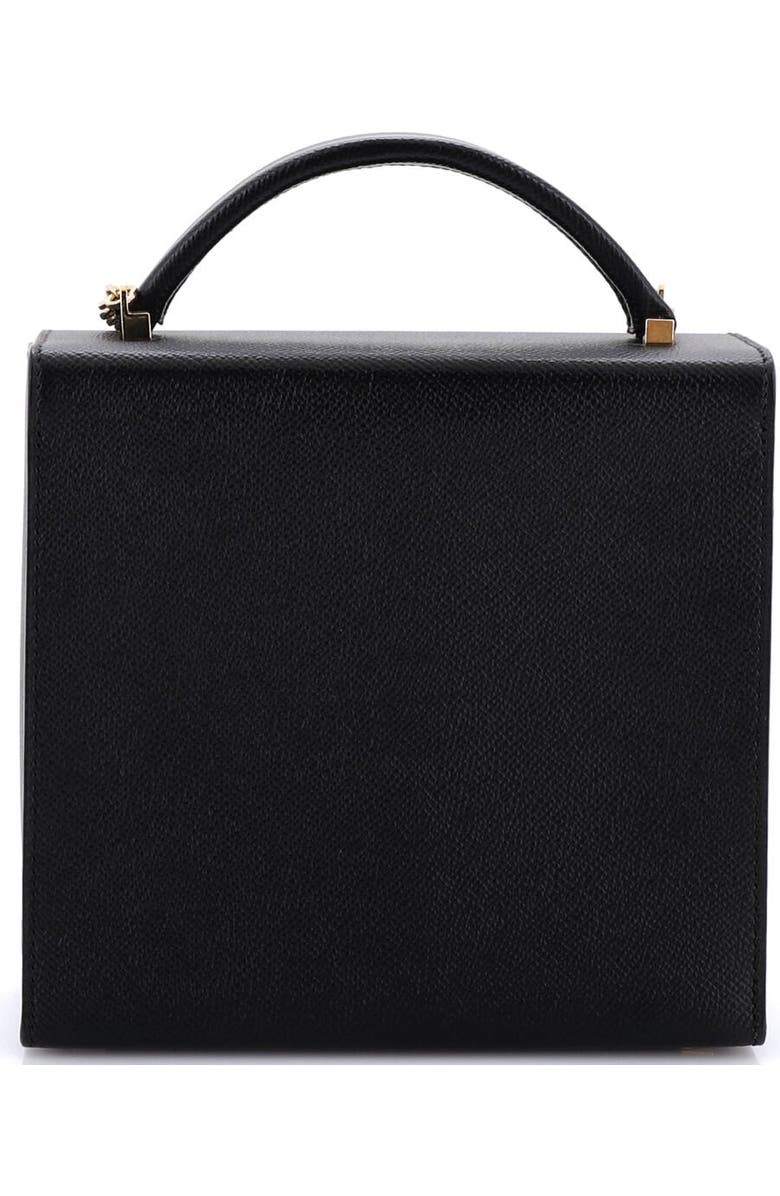 Pre-Owned Hermes Cinhetic Top Handle Bag Epsom, Alternate, color, Noir