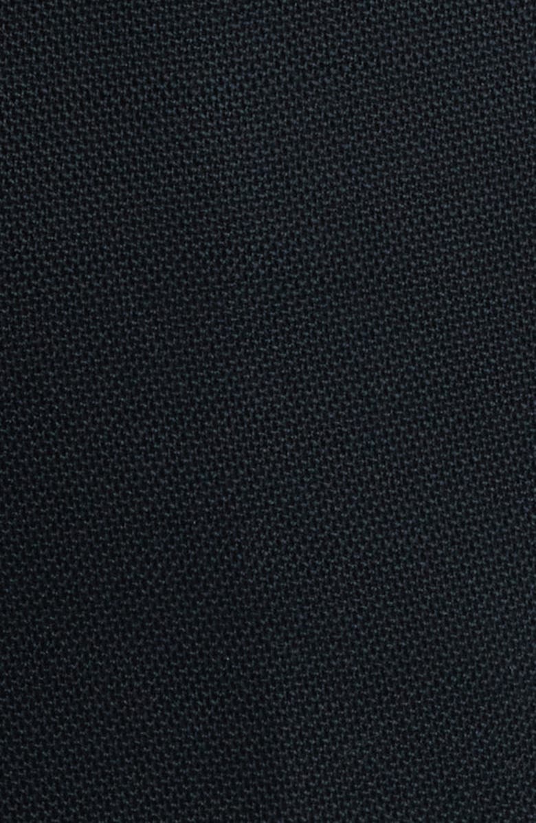 Heritage Gold Luxury Performance Stretch Wool Suit Separate Pants, Alternate, color, Black