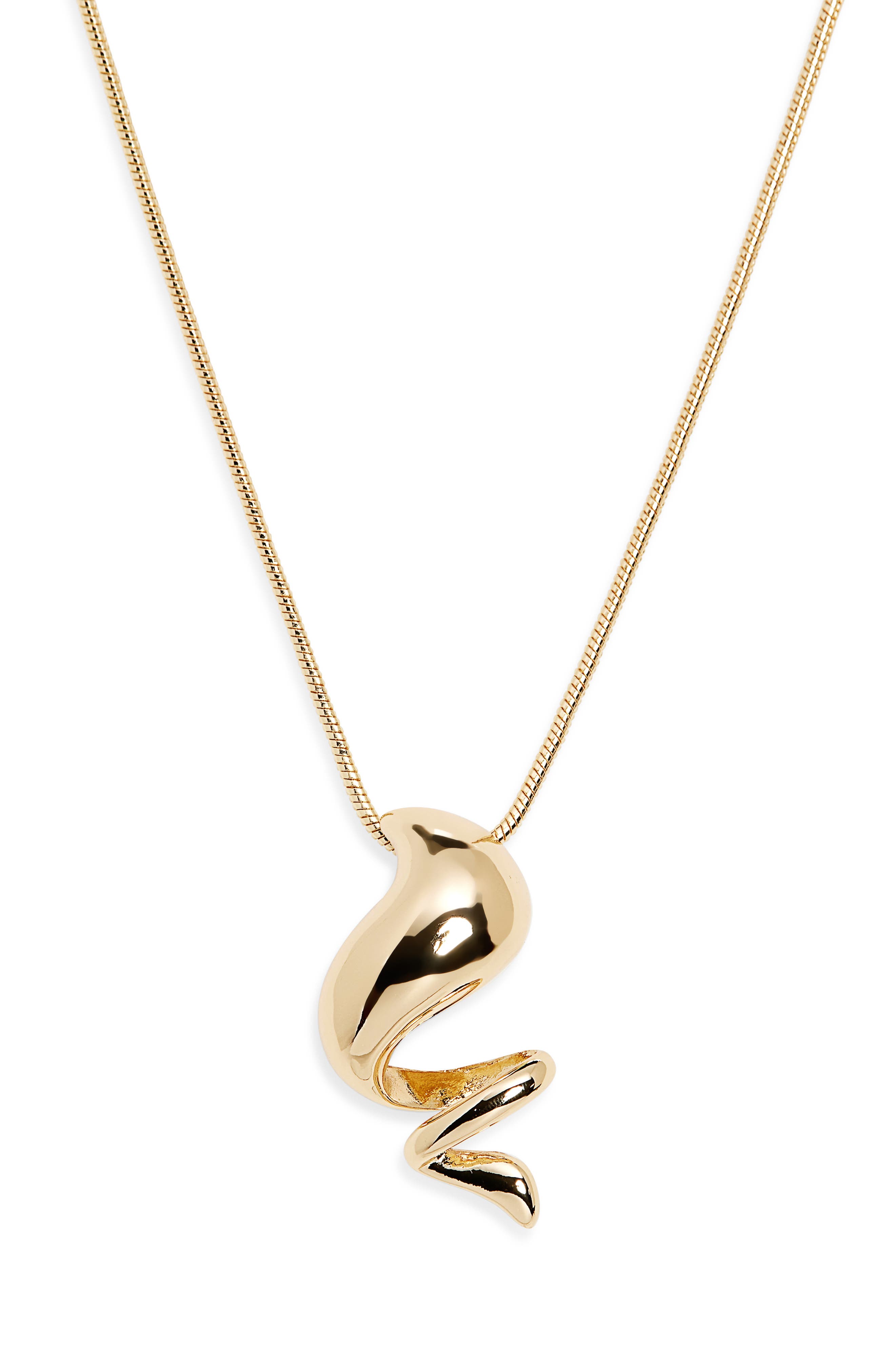 Nordstrom Spiral Pedant Necklace
