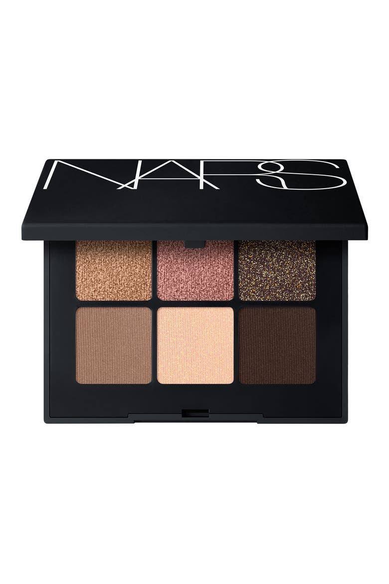 Travel Size Voyageur Eyeshadow Palette, Main, color, SUEDE