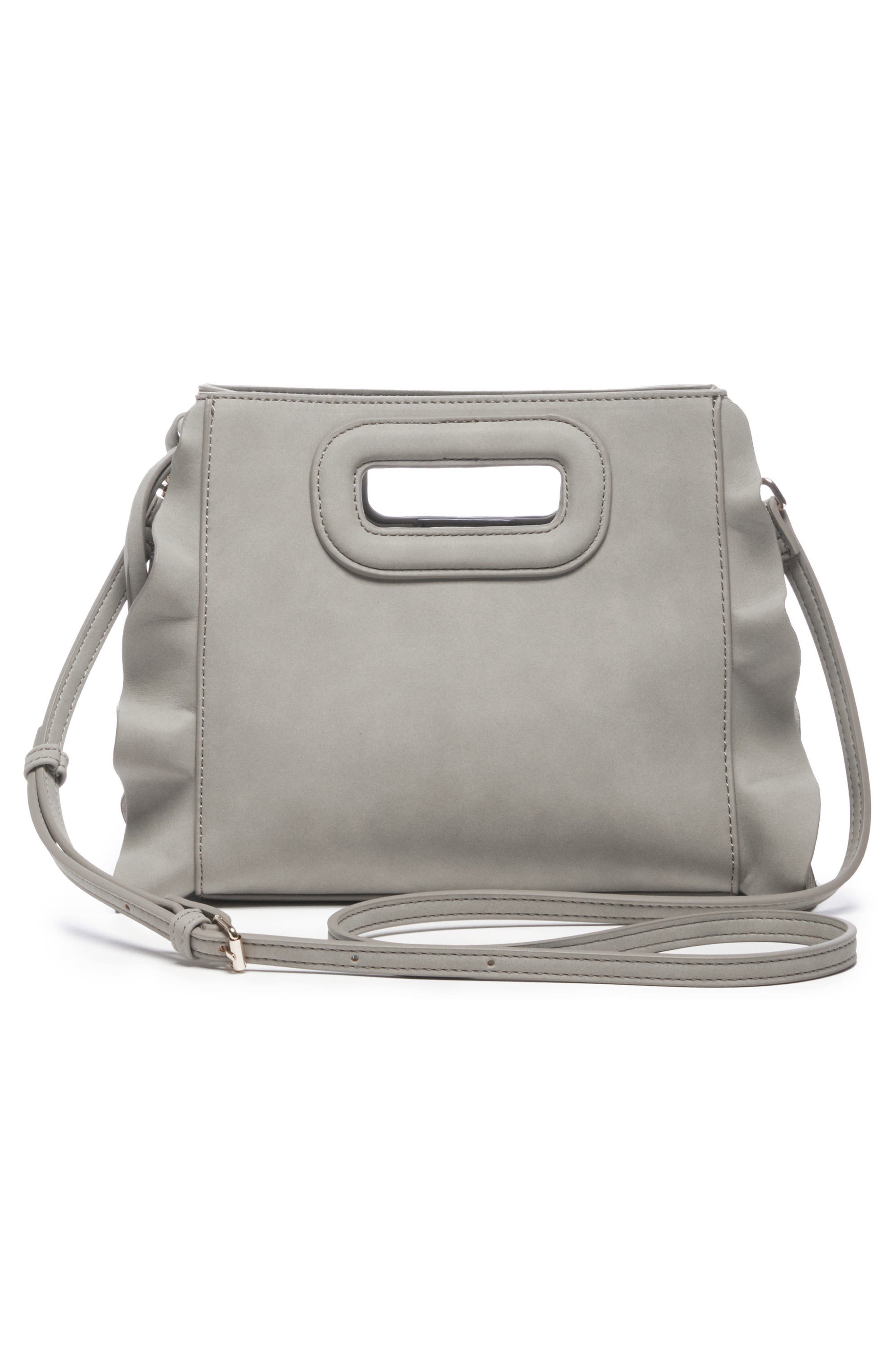 Sole Society Faux Leather Crossbody Bag, Alternate, color, 