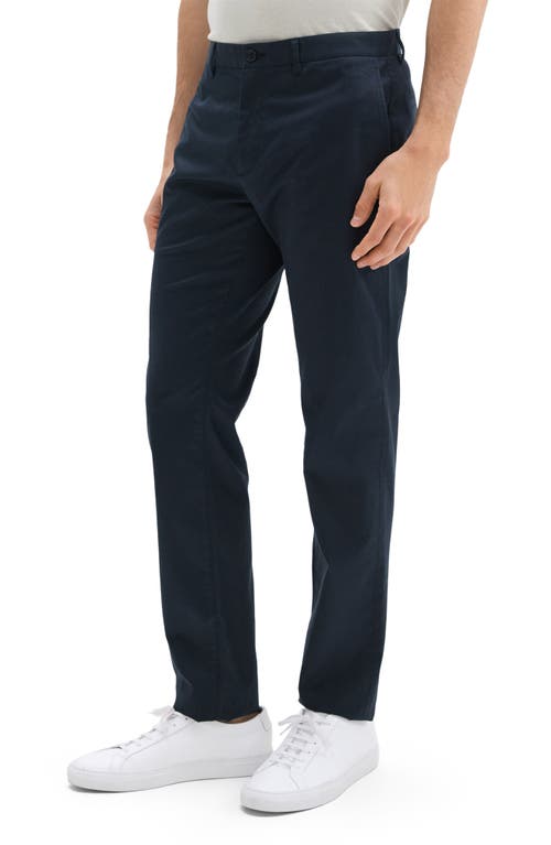 Theory Zaine Hanson Stretch Cotton Blend Pants In Baltic