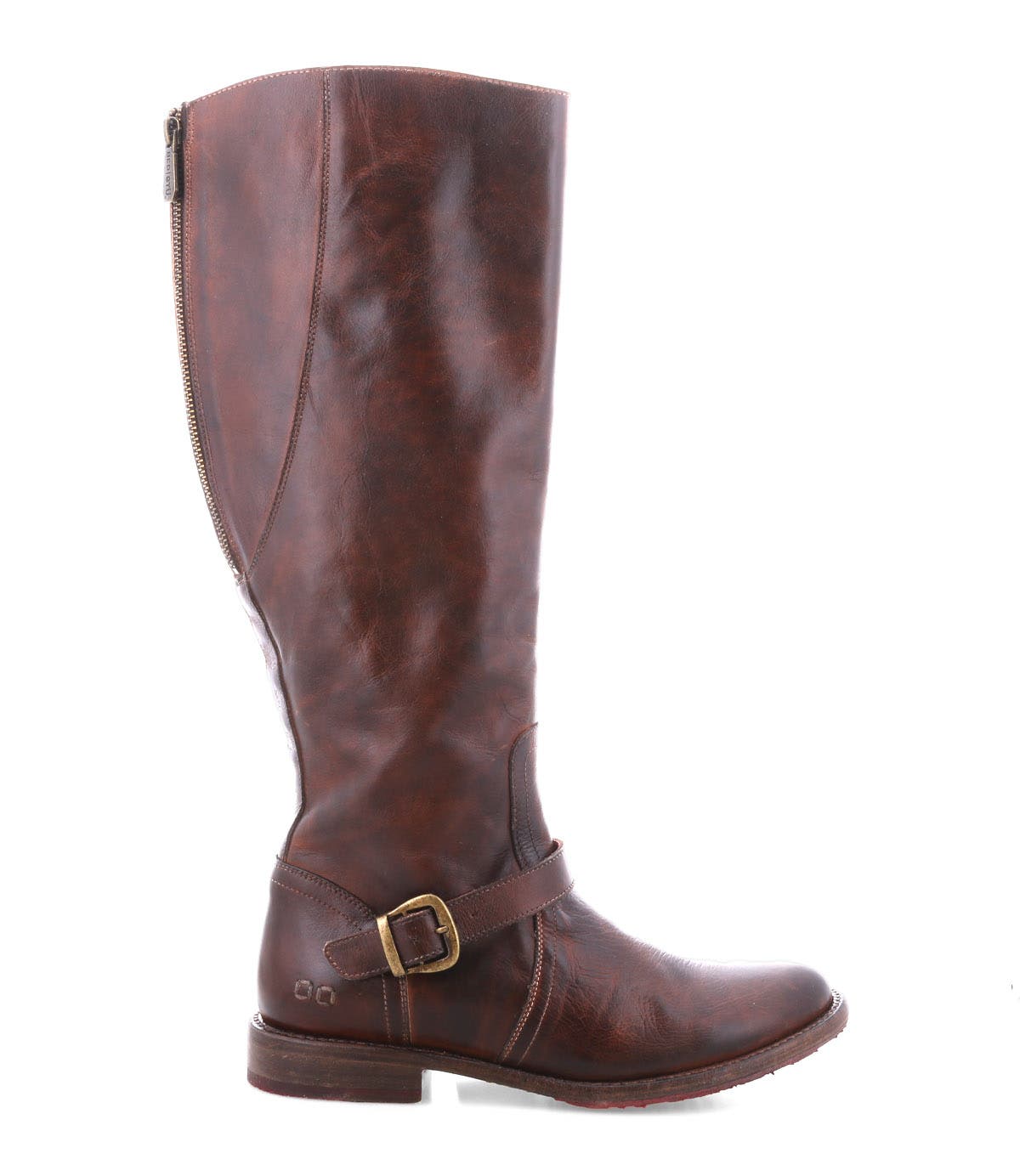 'Glaye' Tall Boot, Alternate, color, TEAK RUSTIC LEATHER