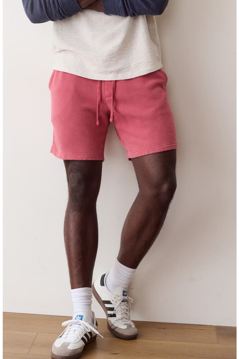 Cloud 9 Fleece Shorts, Alternate, color, GARNET ROSE