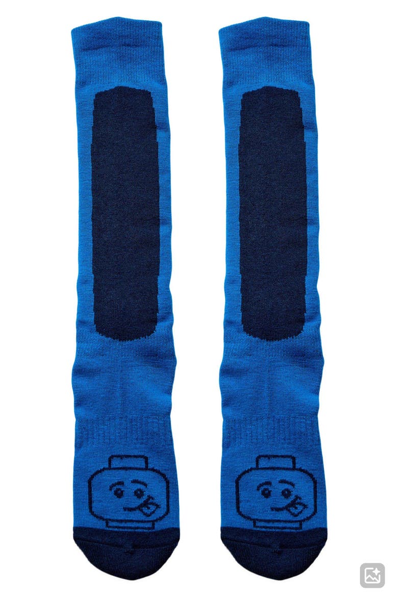 Kids' Ski Socks, Main, color, BLUE