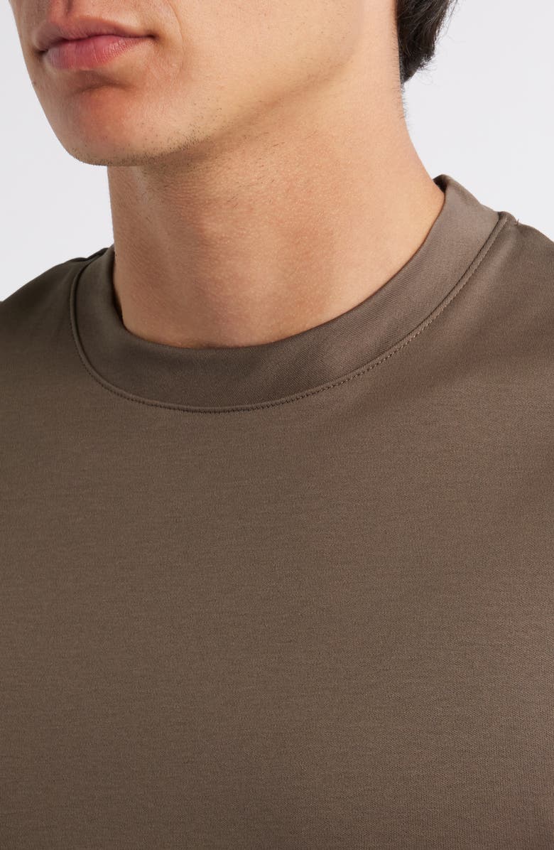 Aurélien AUR1 Solid Cotton T-Shirt, Alternate, color, Ash Grey