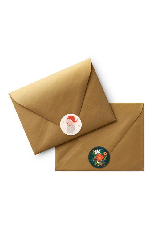 Rifle Paper Co . Holiday Envelope Seals In Multi
