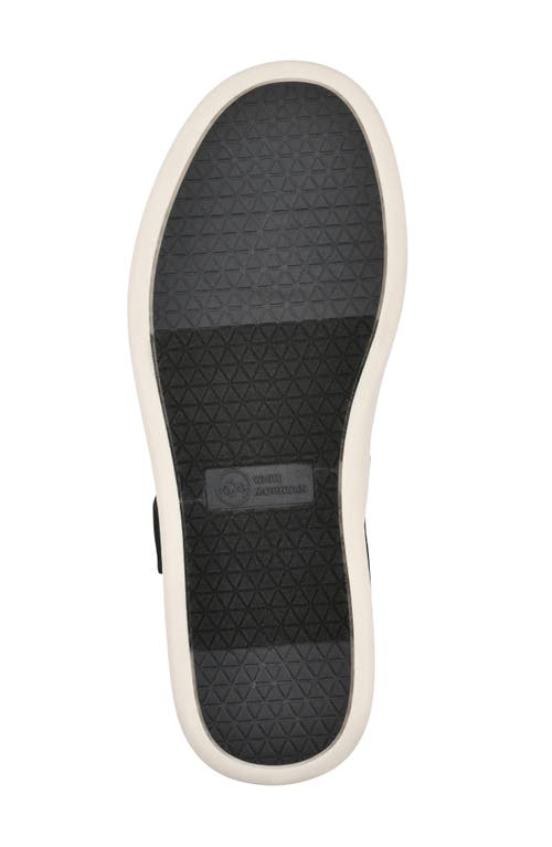 Cliffs By White Mountain Double Mary Jane Sneaker In Black Sueded Smooth
