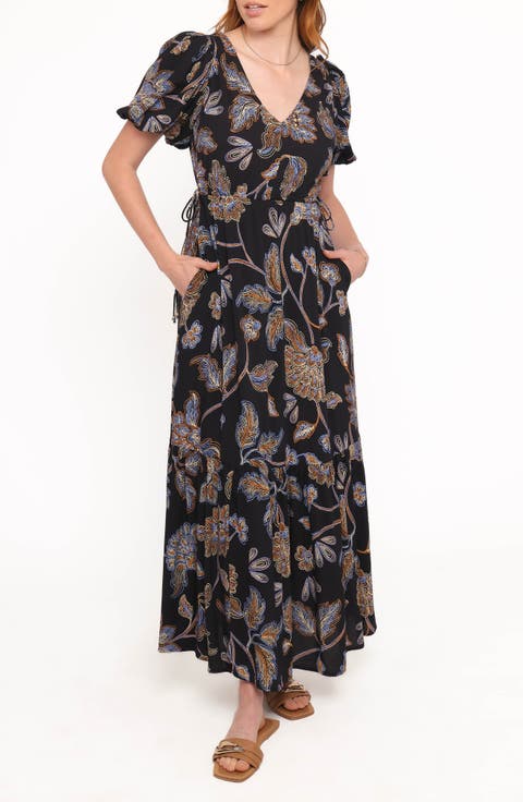 Loveen Print Maxi Dress