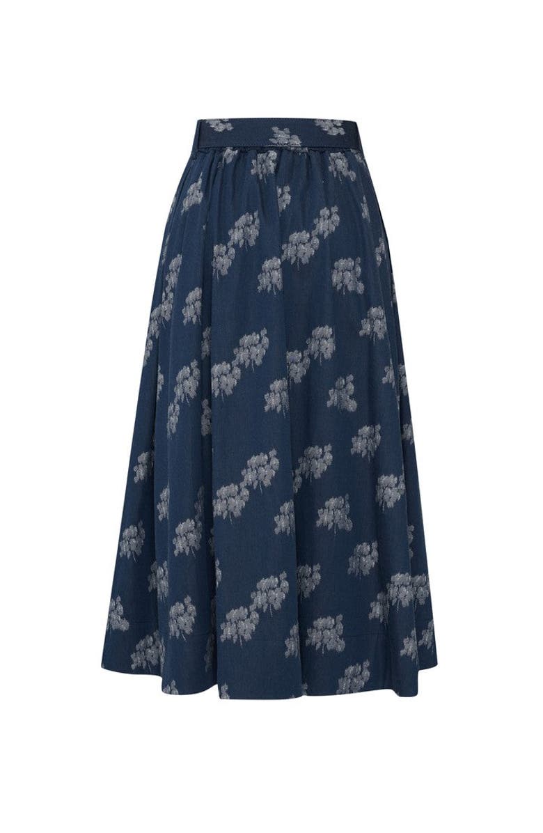 Exquise Thea Skirt, Alternate, color, Indigo