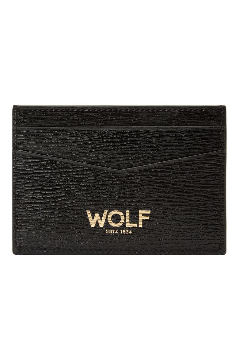 W Cardholder, Alternate, color, Black