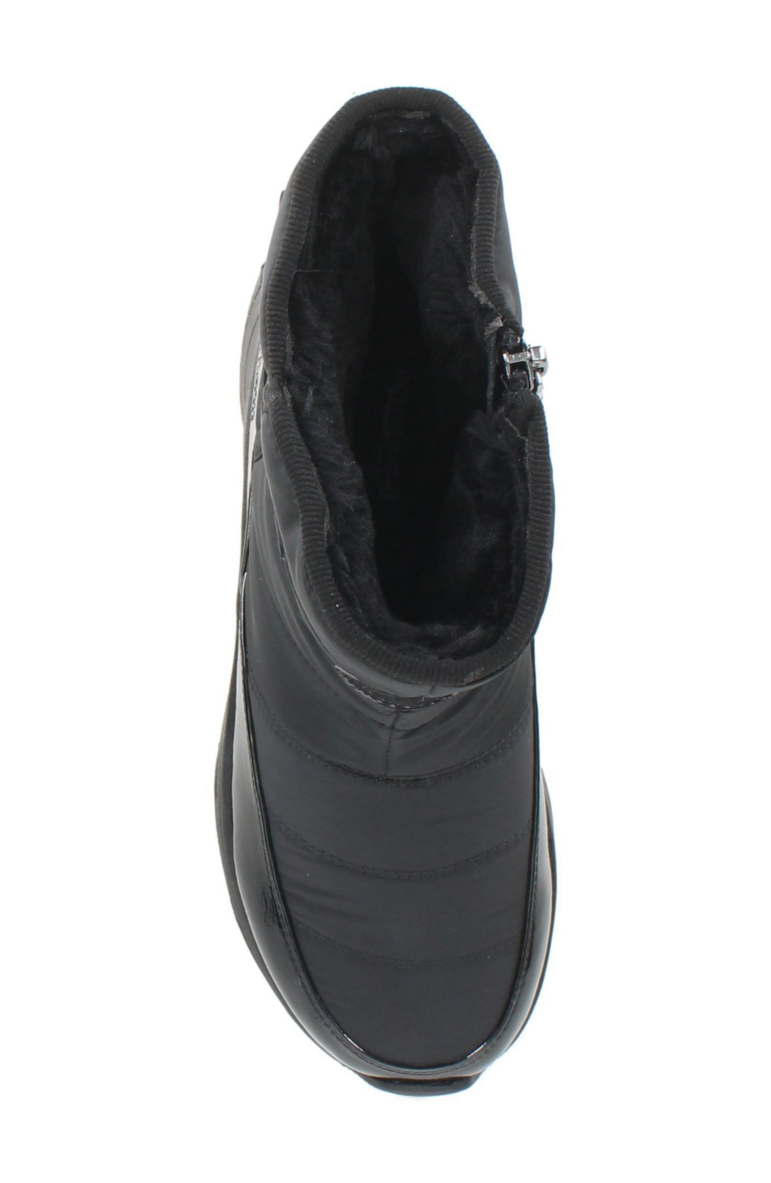 AQUATHERM BY SANTANA CANADA Sandpoint Quilted Boot, Alternate, color, Black Patent