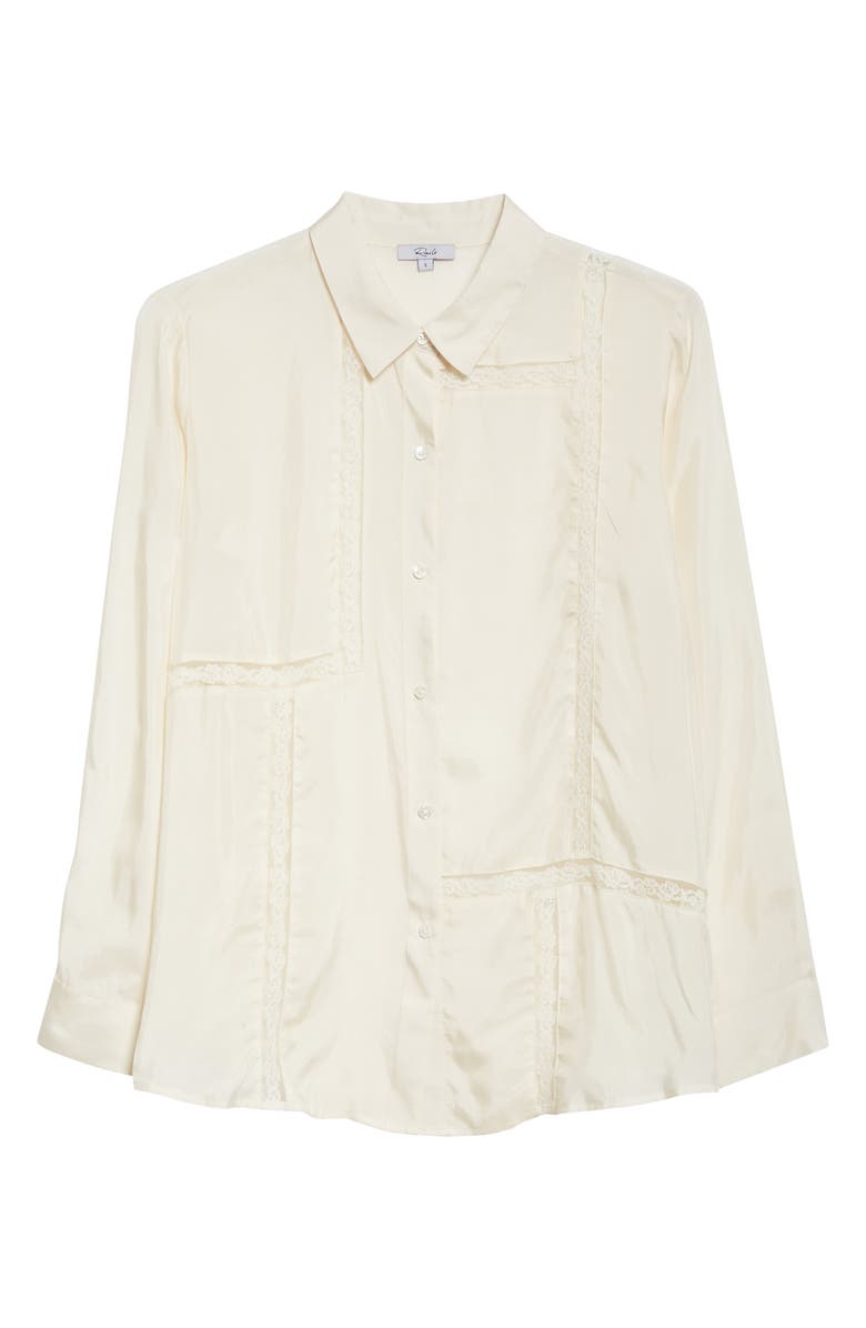 Rails Mona Lace Inset Tunic Blouse, Alternate, color,