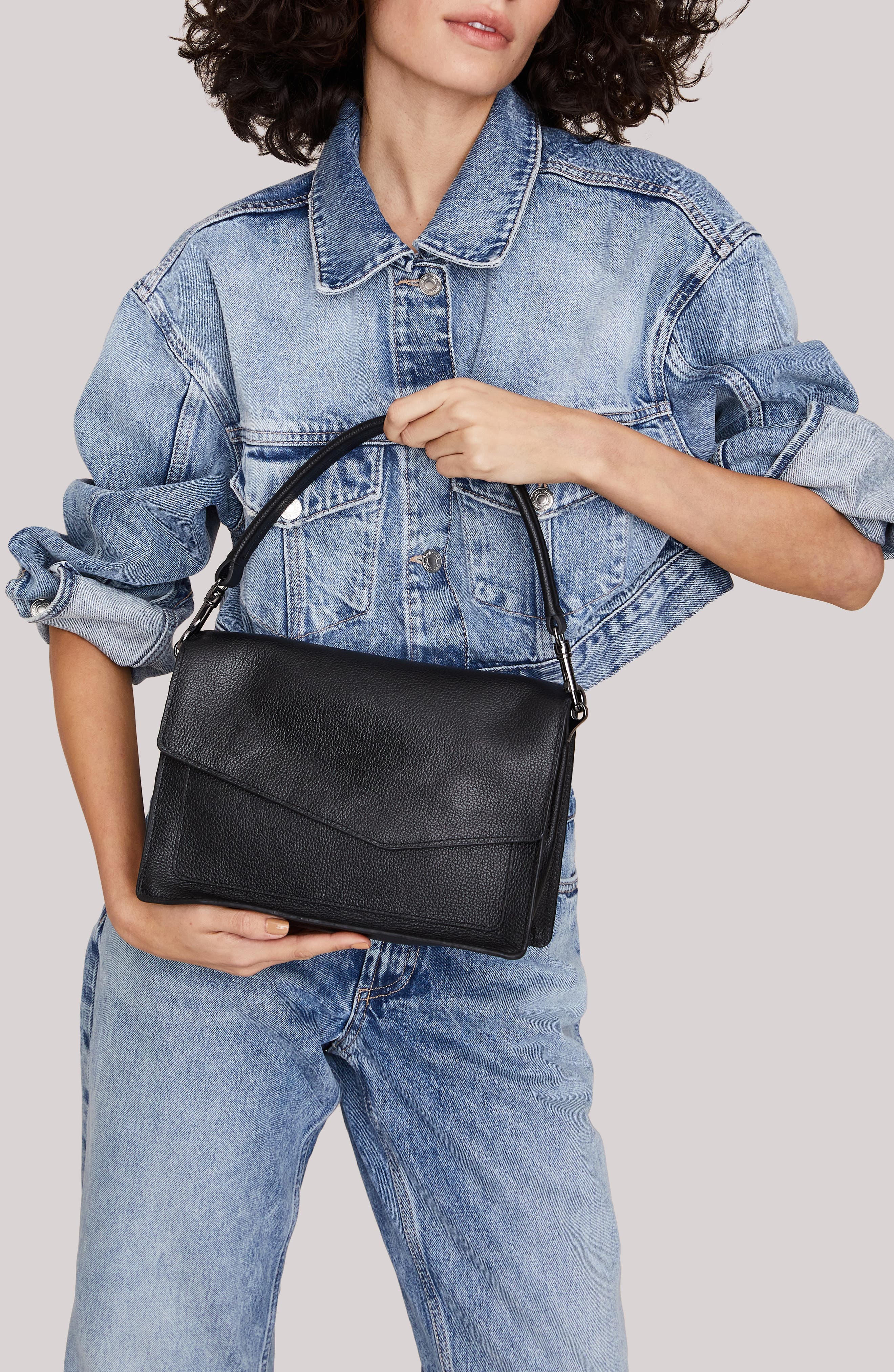 Botkier Cobble Hill Leather Hobo Bag, Alternate, color, 