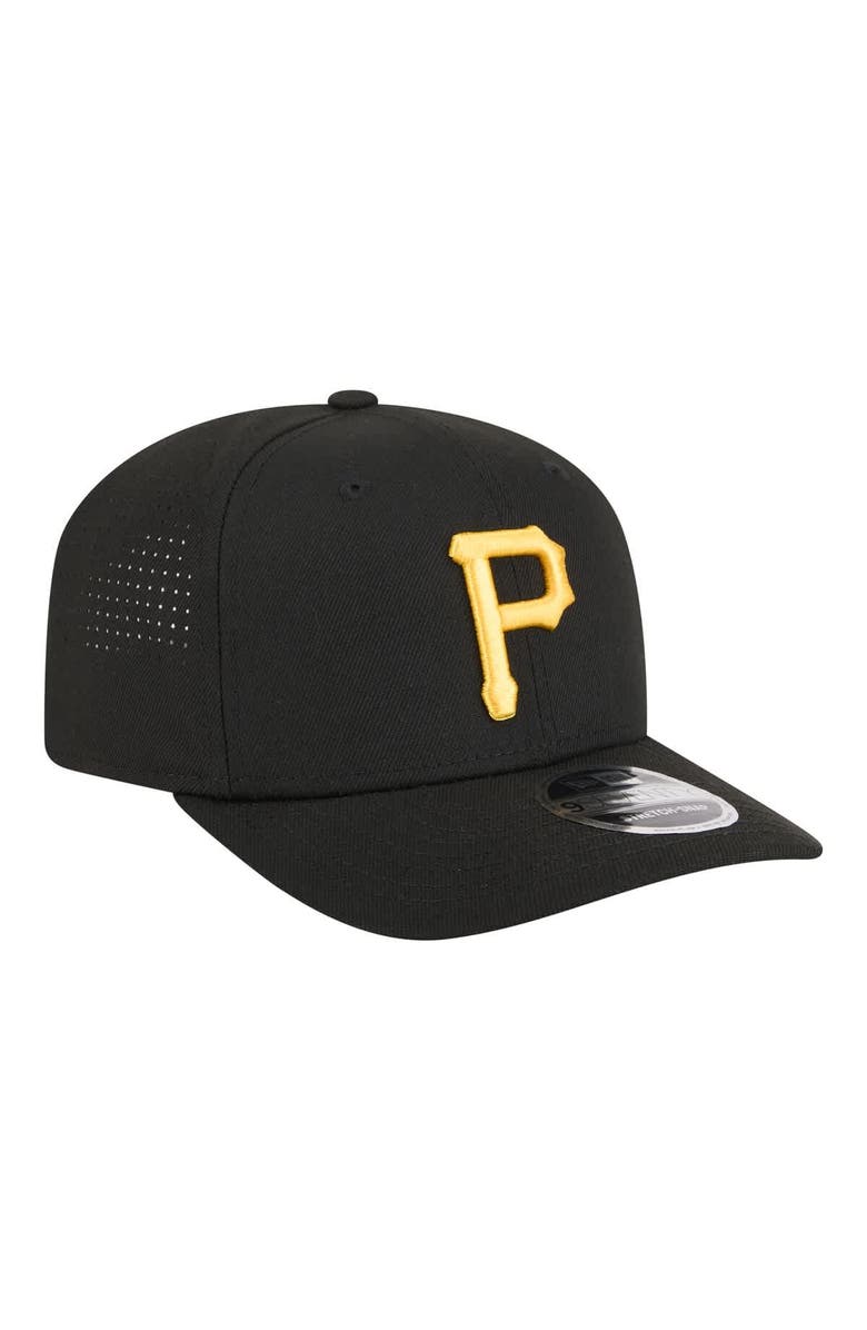 New Era Men's New Era  Black Pittsburgh Pirates Performance 9SEVENTY Adjustable Hat, Alternate, color, Black