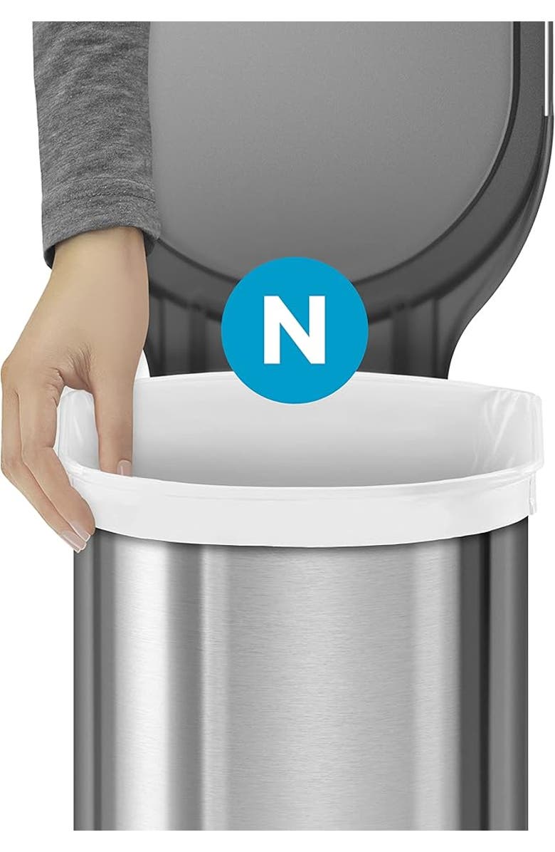 simplehuman Code N Custom Fit Liners with Quick Dispense Packs, Alternate, color, 100 Liners