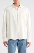 FRAME Textured Long Sleeve Shirt