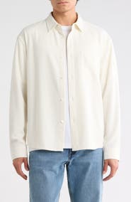 FRAME Textured Long Sleeve Shirt