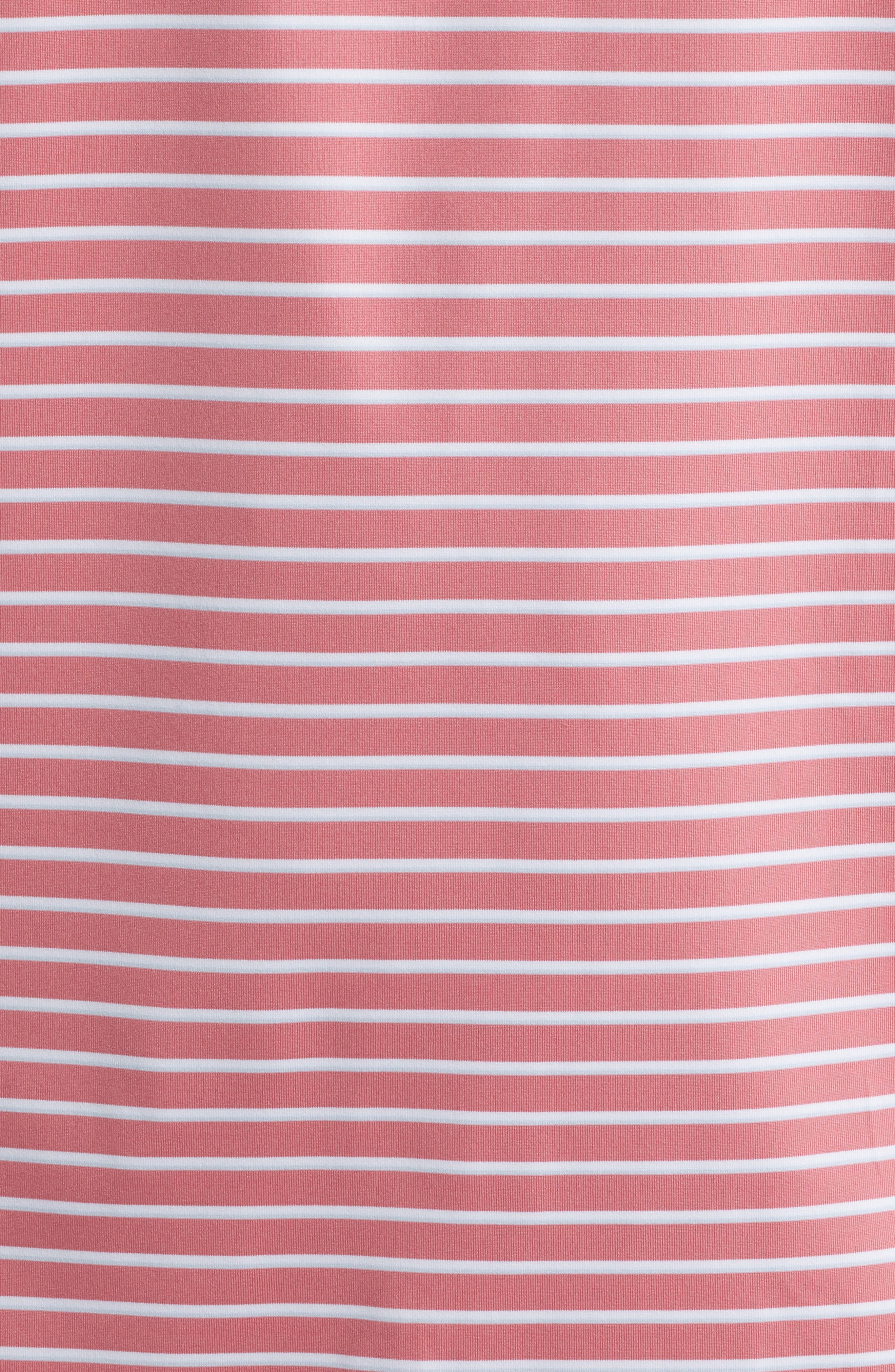 Мужские Peter Millar Dunnes Stripe Performance Jersey Polo — фото 6