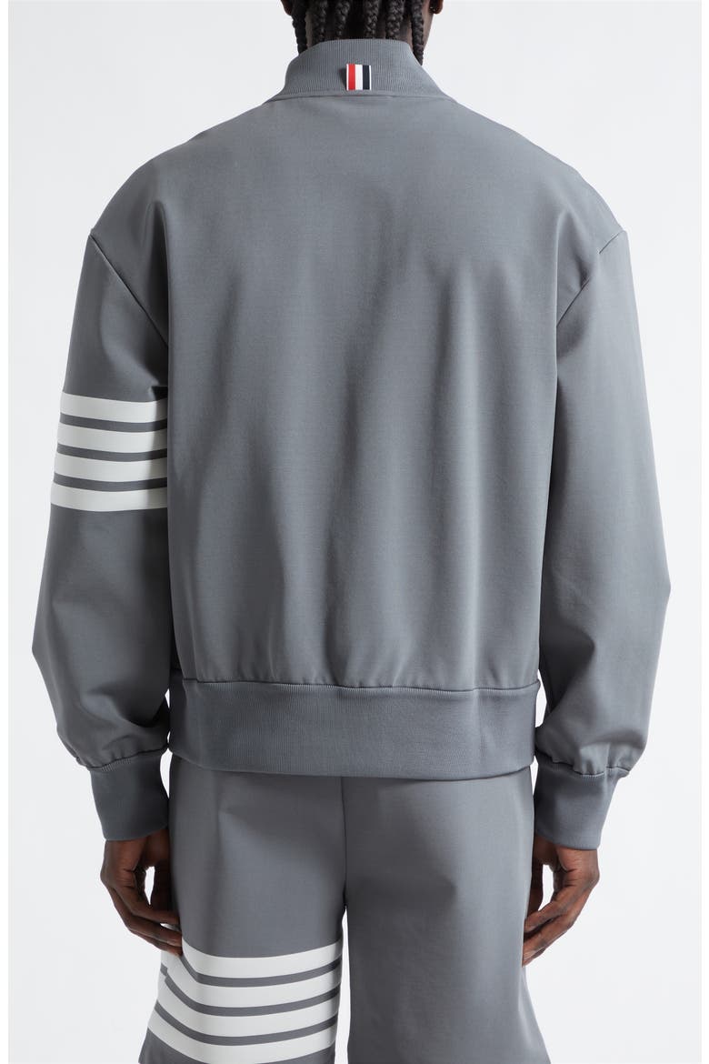 4-Bar Tech Bomber, Alternate, color, MEDIUM GREY