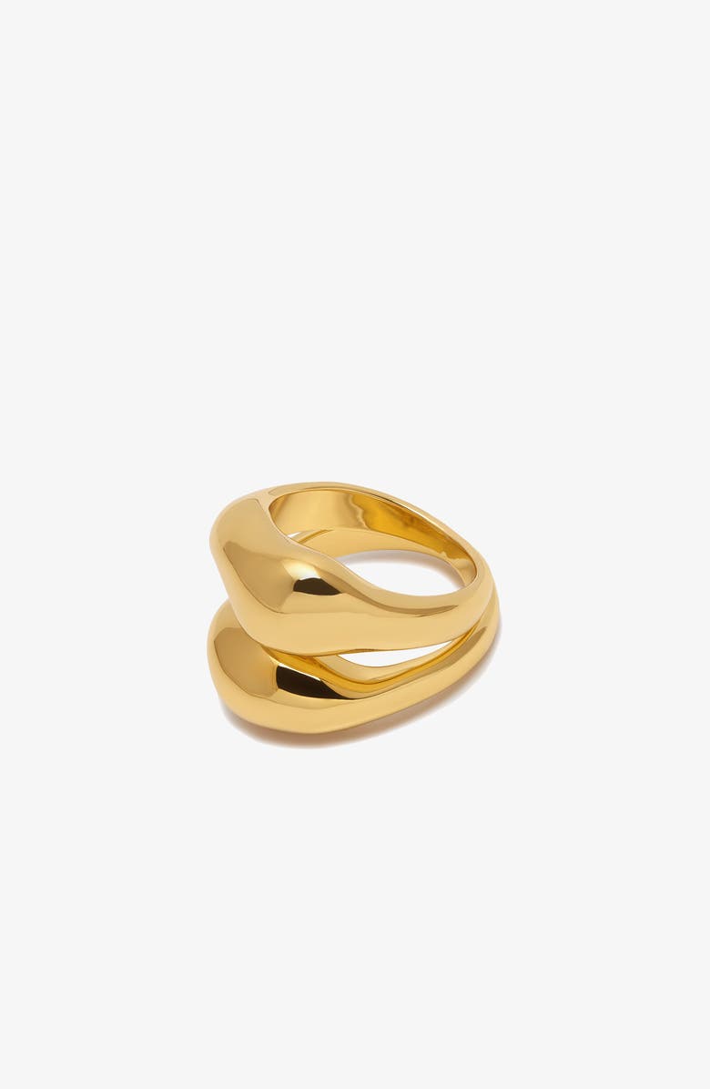 YOJ Ine Ring Set in Gold, Alternate, color, Gold