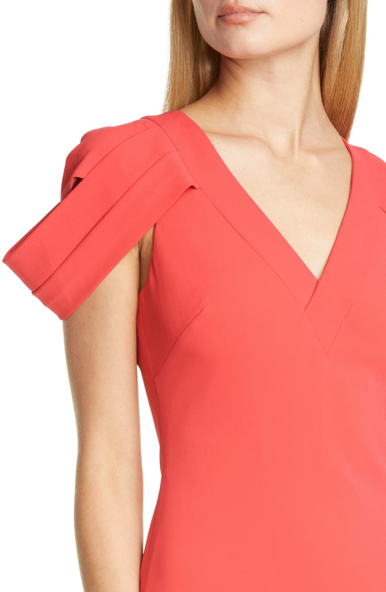 Badgley Mischka Collection Badgley Mischka Cold Shoulder Sheath Dress, Alternate, color, 