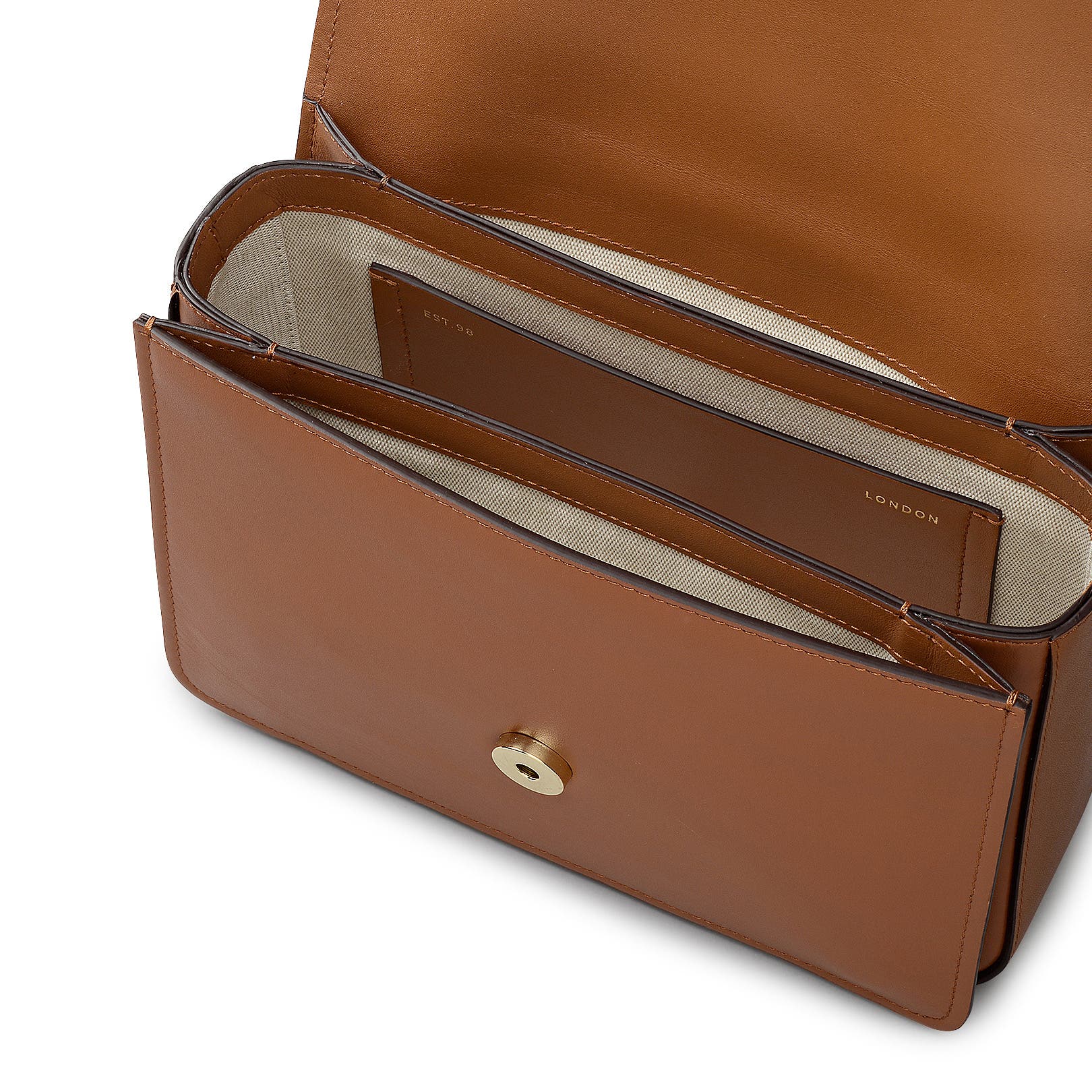 Radley The Belsize Small Flapover Shoulder Bag, Alternate, color, Toffee