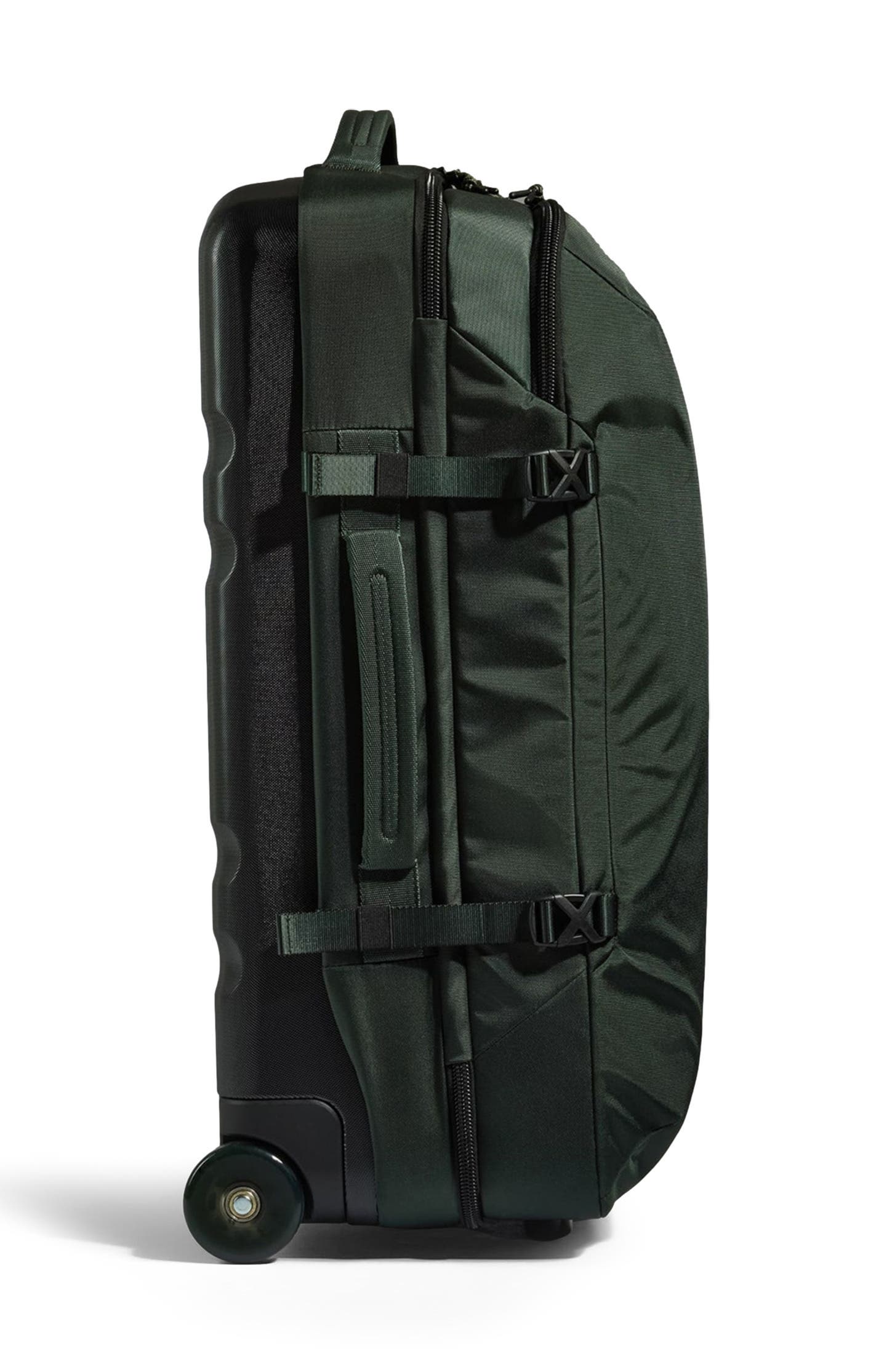 Discovery Wheeled Duffel, Alternate, color, Dark Forest Green