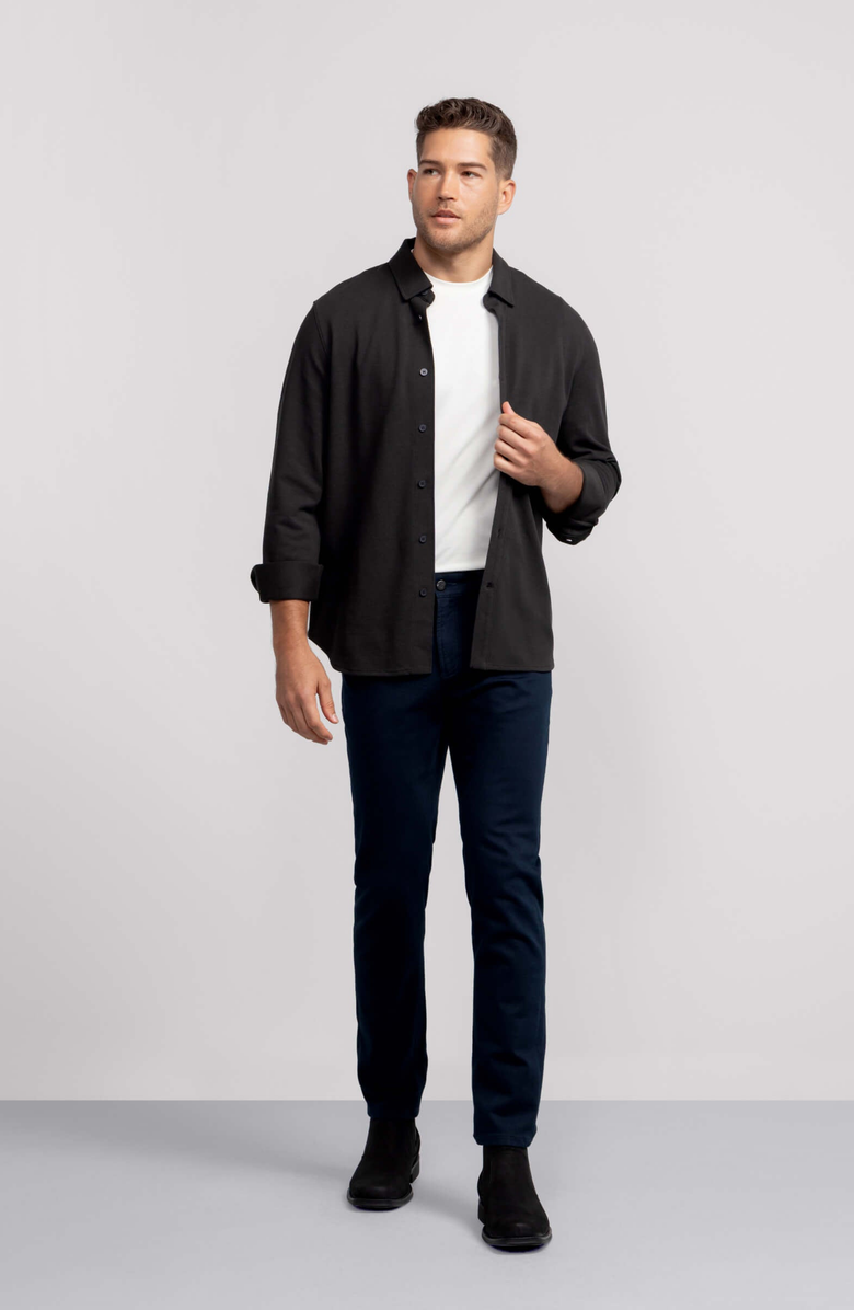 Jack Archer Legacy Button Down, Alternate, color, True Black