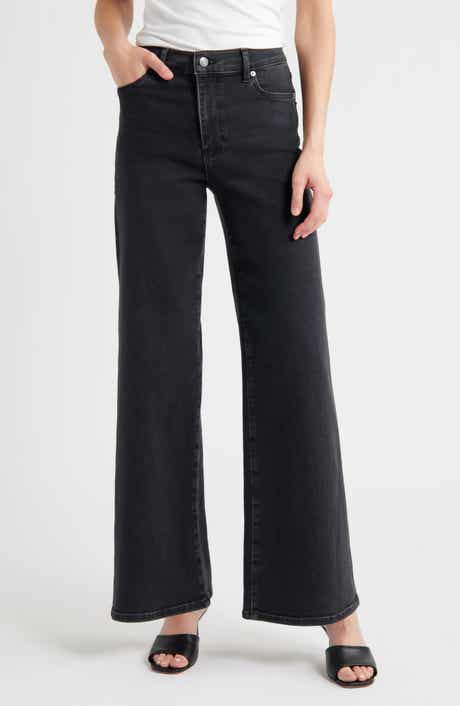 FRAME Le Slim Palazzo High Waist Wide Leg Jeans