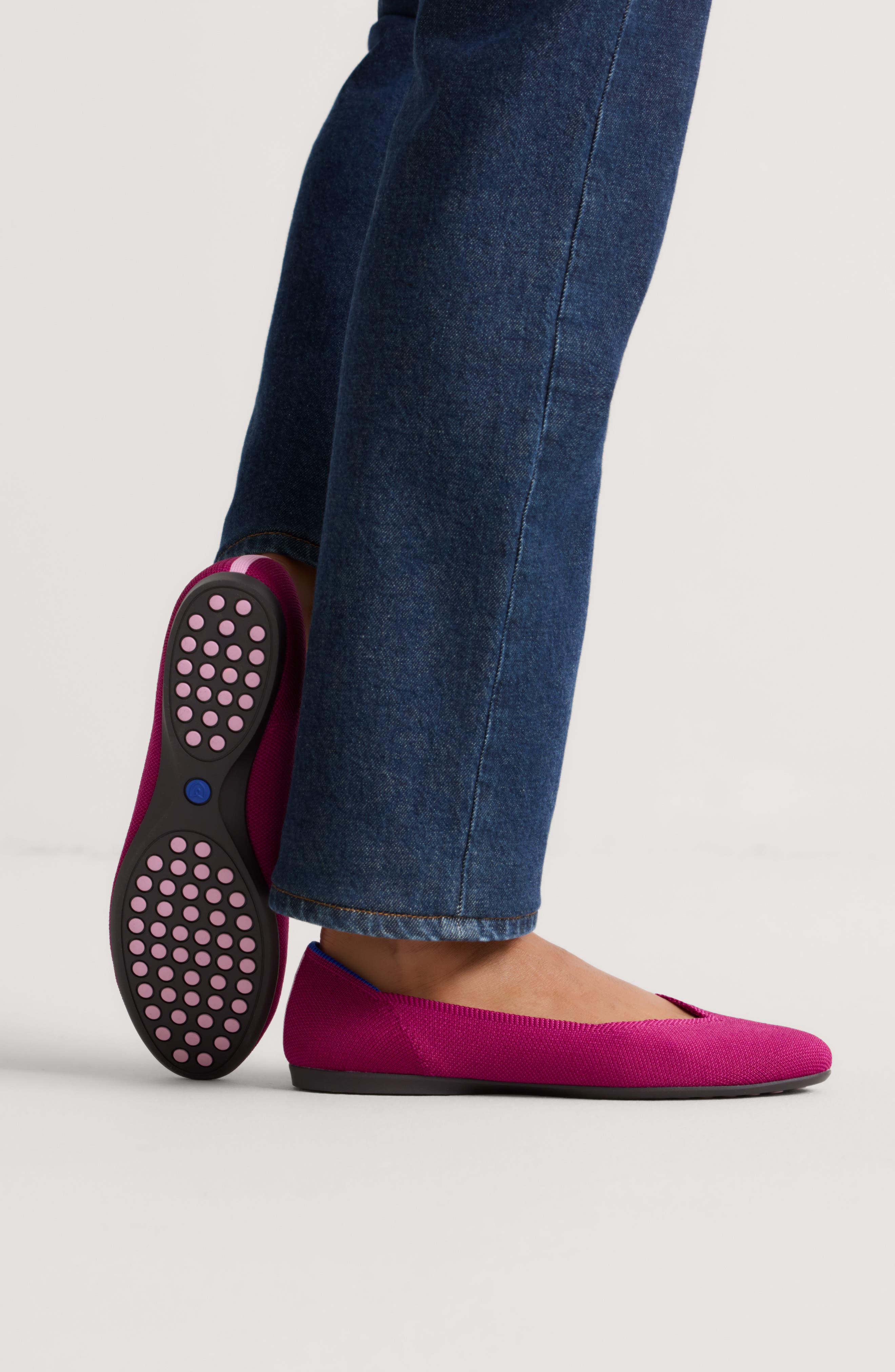The Daily Ballet Flat, Alternate, color, WILD BERRY