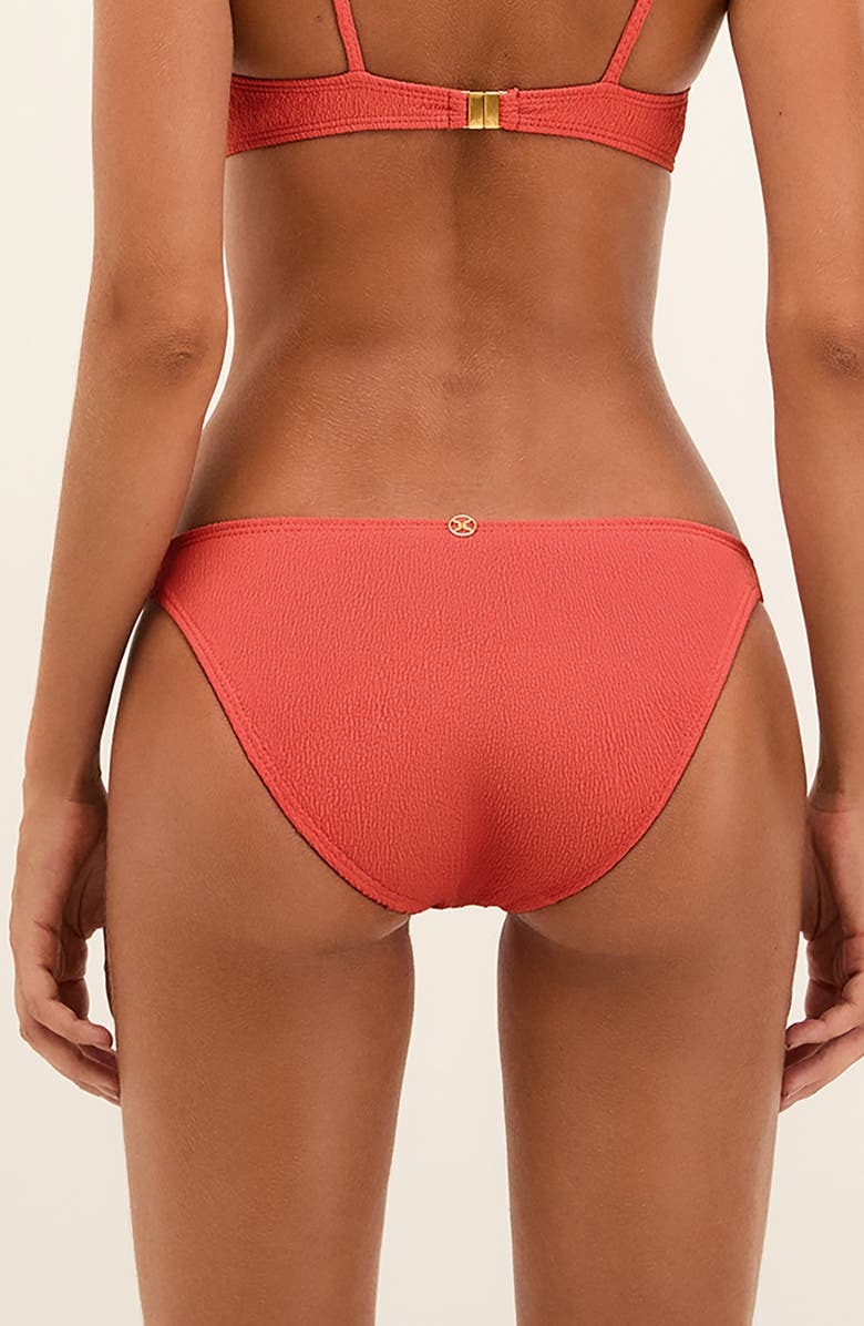 ViX Paula Hermanny Firenze Basic Bikini Bottoms, Alternate, color, Pink