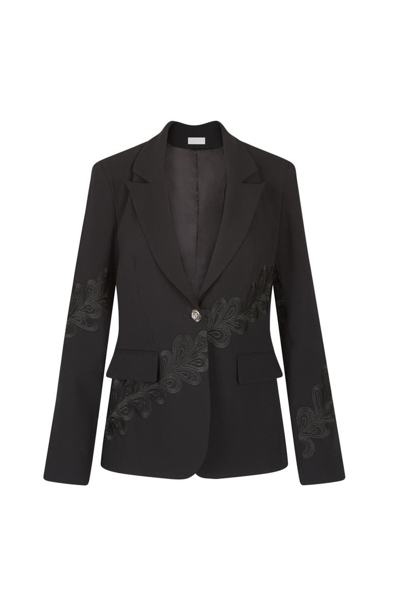 Anne Fontaine Castella Jackets, Main, color, Black