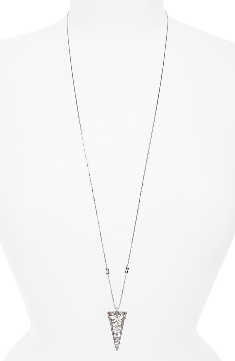 Alex and Ani Crystal Infusion Adjustable Pendant Necklace, Alternate, color,