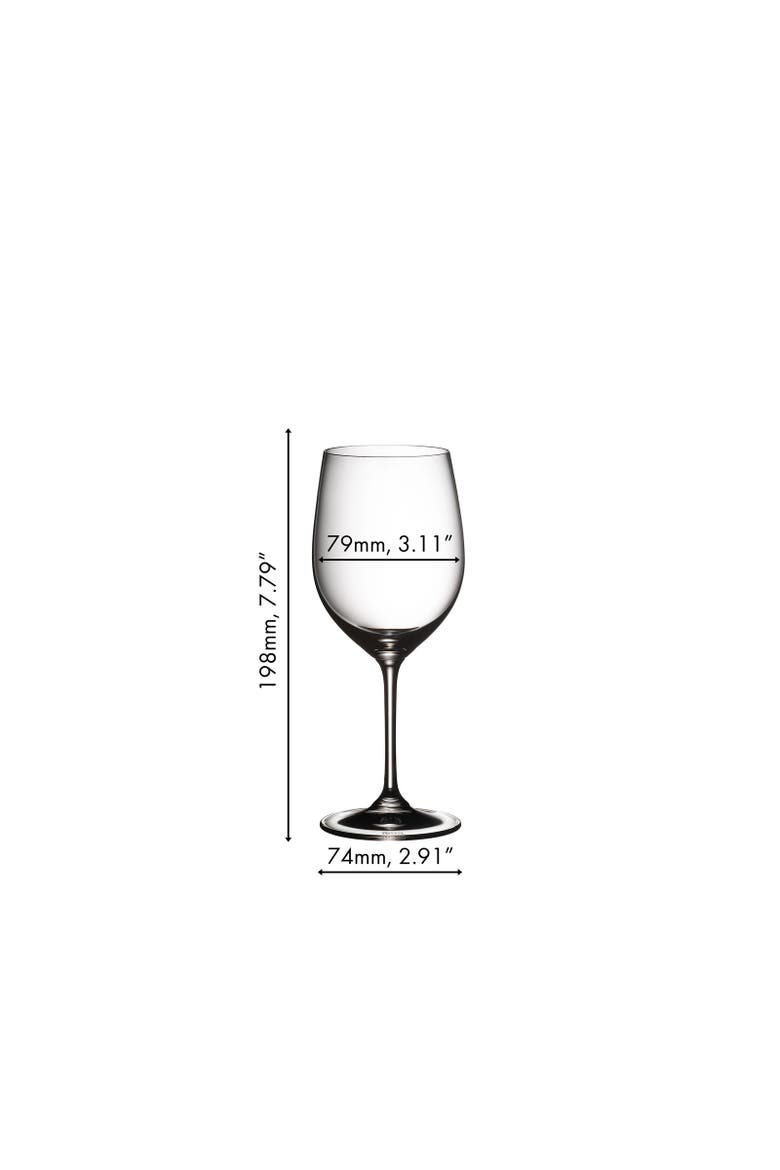 Vinum Viognier/Chardonnay Glasses, Buy 6 Get 8, Alternate, color, Clear
