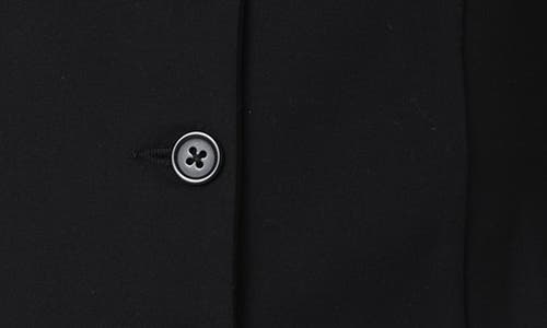 French Connection Square Neck Long Sleeve Ponte Top In Black