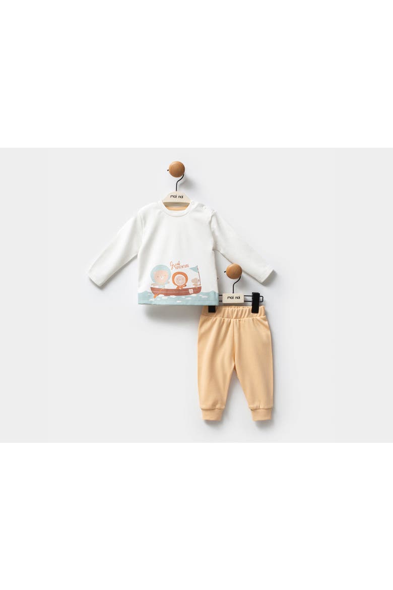 Great Adventure Bear Set, Alternate, color, Beige
