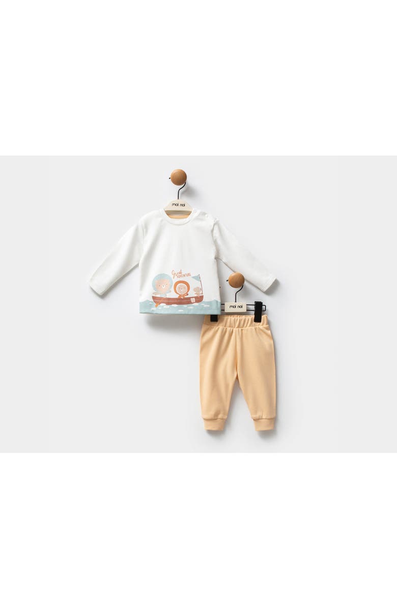 moi noi Great Adventure Bear Set, Alternate, color, Beige