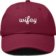 Dalix Wifey Embroidered Everyday Cap