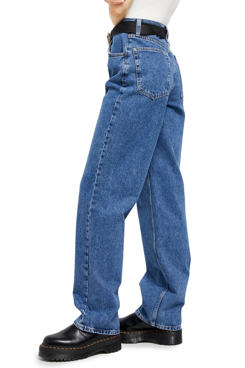 High Waist Modern Boyfriend Jeans, Alternate, color, MID VINTAGE