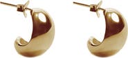 ARGENTO VIVO Dome Hoop Earrings