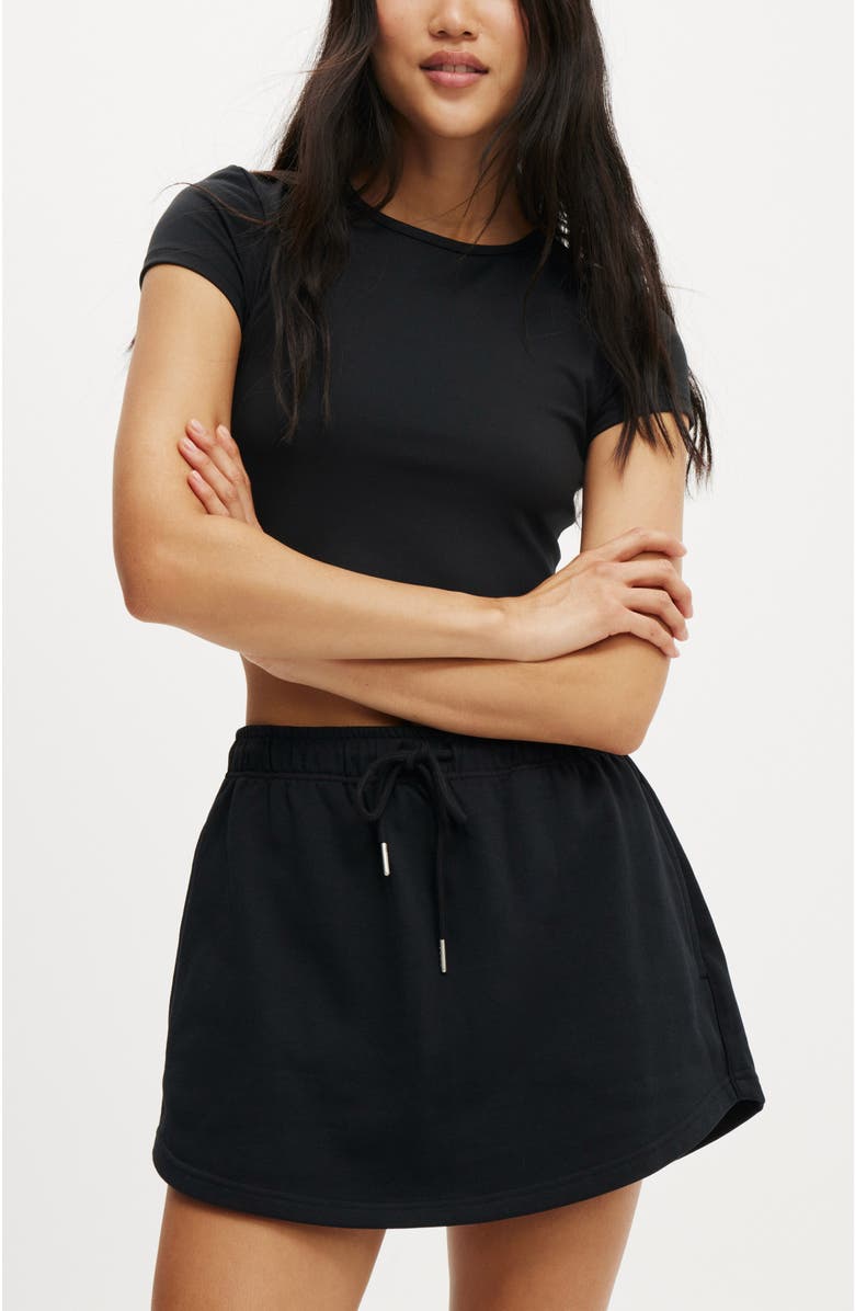 COTTON ON BODY Women's Active Lightweight Fleece Skirt, Alternate, color, 