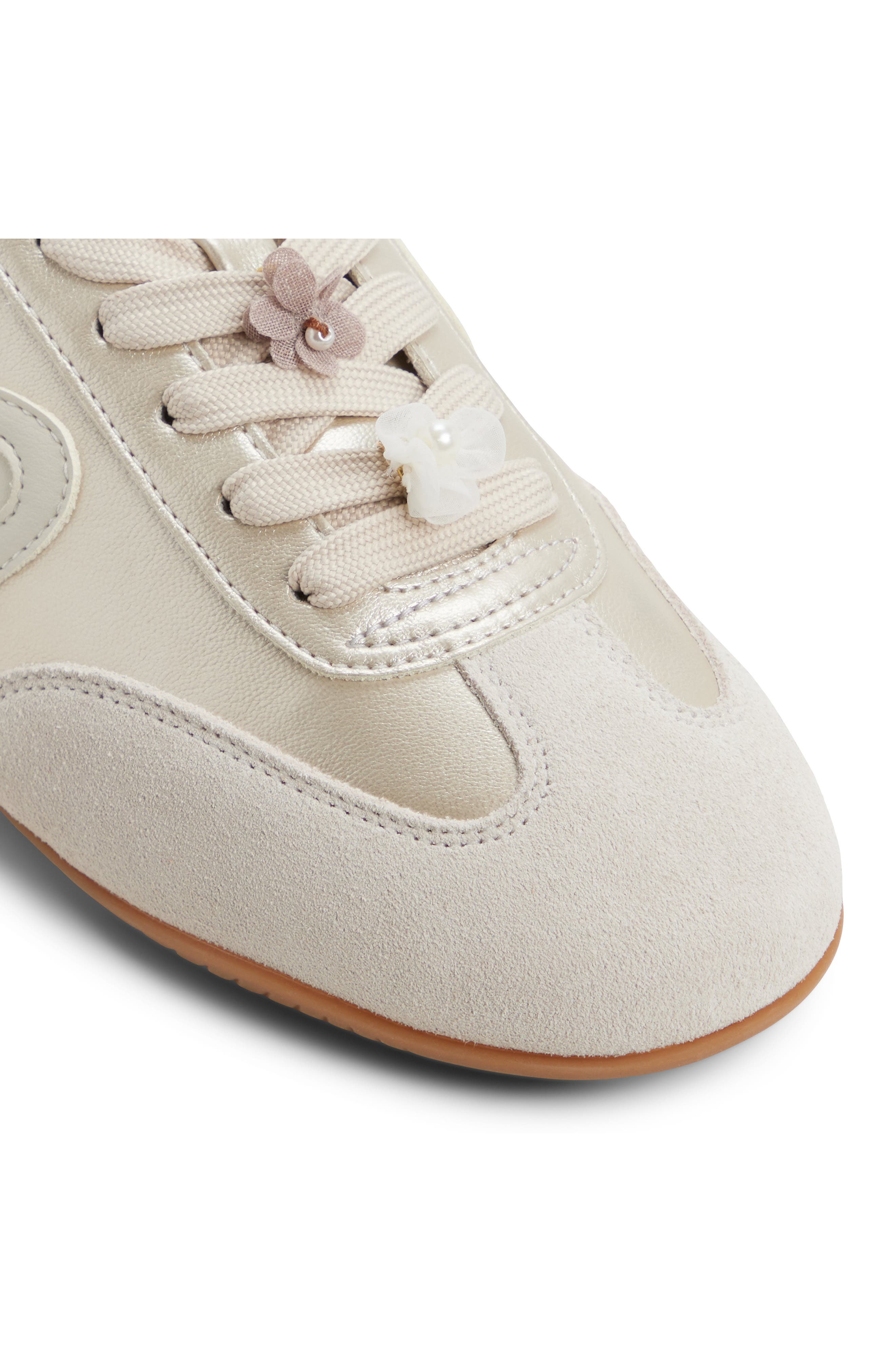 ALDO Maxi Sneaker, Alternate, color, Gold