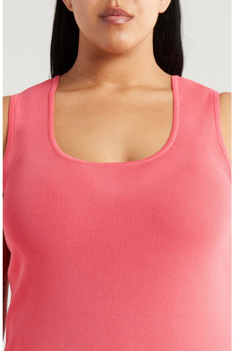 Scoop Neck Sweater Tank, Alternate, color, SUNSET